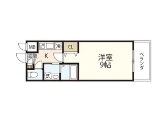 TOR1stBLD.【7階】の間取り