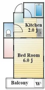 プチシャトー【3階】の間取り