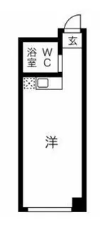 JK中野【1階】の間取り