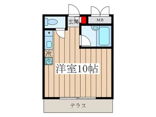 エクセレント小金井【1階】の間取り