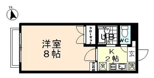 アイビー五福【1階】の間取り