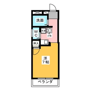 レジデンス一社【2階】の間取り
