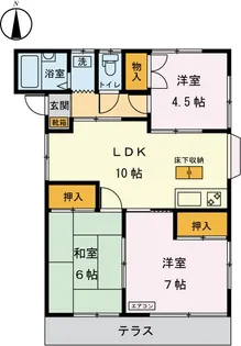 寿荘(コトブキソウ)【1階】の間取り