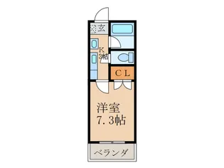 ウブロス【3階】の間取り