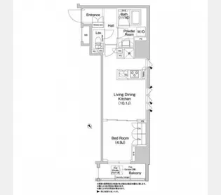 東京都台東区柳橋2【マンション】の間取り