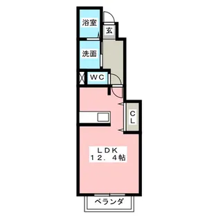 セリーナA【1階】の間取り