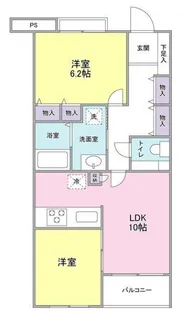 メジロテーク【3階】の間取り