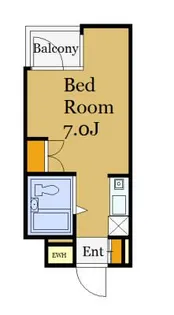 ステップコート新百合【3階】の間取り