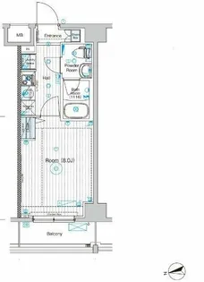 フュージョナル東墨田【2階】の間取り