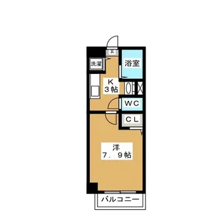 プロニティタナカ【4階】の間取り
