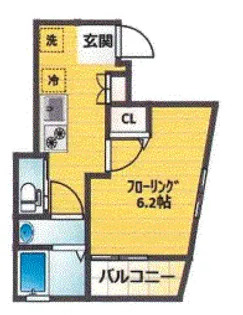 グランド天沼【2階】の間取り