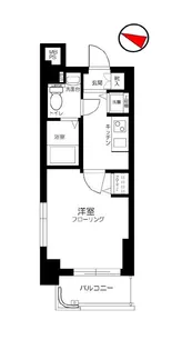 クレアシオン門前仲町(シニア向け)【12階】の間取り