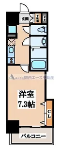 ラグゼ布施南【12階】の間取り