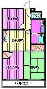 グレーストーエイI【3階】の間取り