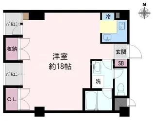 ダヴィンチ板橋I【3階】の間取り