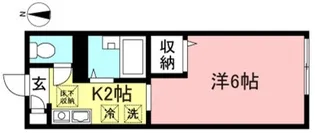 ドルチェ宮前【1階】の間取り