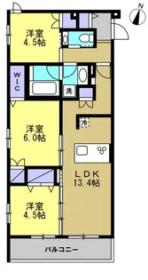 グランヴィラ川崎【2階】の間取り