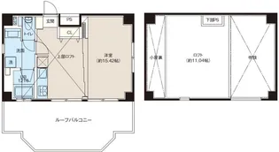 レピュア南千住レジデンス【6階】の間取り