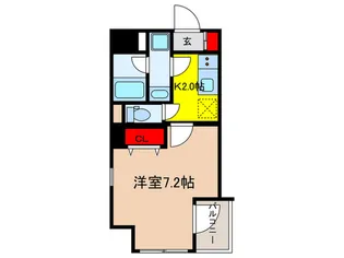 レオーネ東日本橋駅前II【5階】の間取り