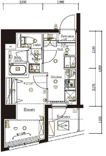 マーロ弘明寺【1階】の間取り
