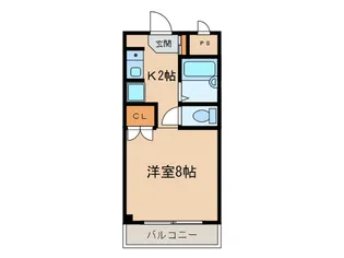 グリ-ンヒルズKATOH【3階】の間取り