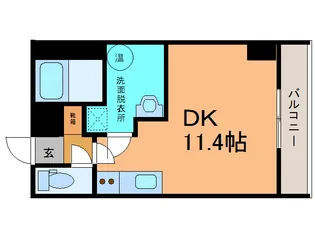 フォーレストインみなみ野(2)【5階】の間取り
