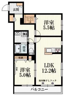 エストレーラ【1階】の間取り