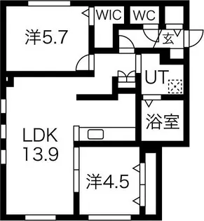 セスト【1階】の間取り
