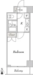 BluRock秋葉原【3階】の間取り