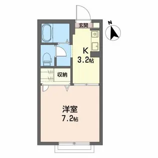 シャーメゾン・エム【1階】の間取り
