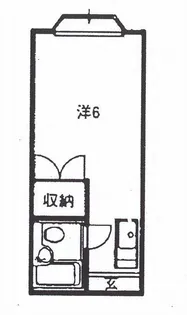 御所野ハイツB【1階】の間取り