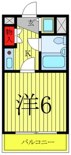 ジョイフル西川口第2【9階】の間取り