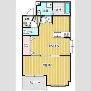 エスペランサ【1階】の間取り