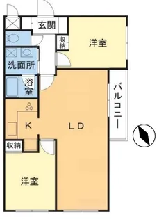 田園マンション鮫洲【3階】の間取り