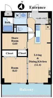 Para artha【3階】の間取り