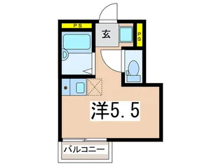 プランド-ル妙蓮寺A棟【3階】の間取り