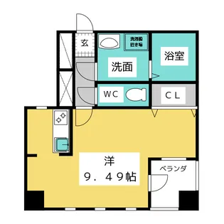 CONFORT瑞穂【2階】の間取り