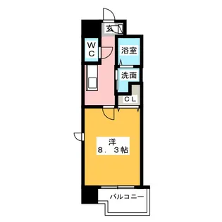 NORITAKE RISE【10階】の間取り