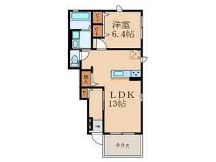 ハイムラテ【1階】の間取り