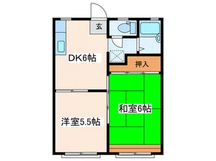 CASA ESTACION【1階】の間取り