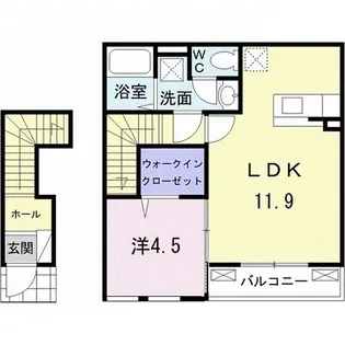 グレイシャス【2階】の間取り