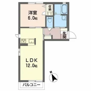コンフォール【2階】の間取り