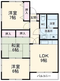 ピュアハイツ【2階】の間取り