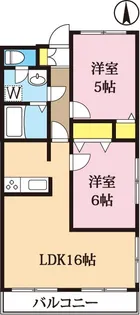 グリーンハイム【4階】の間取り