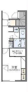 レオパレスゆう【1階】の間取り