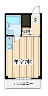 横浜エースマンション【1階】の間取り