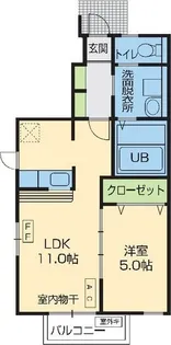 ライズ【1階】の間取り