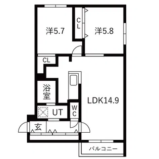 La Colina【4階】の間取り
