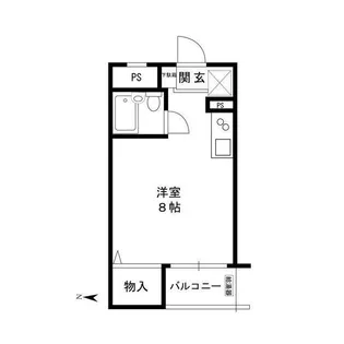 プライムハイツ【2階】の間取り
