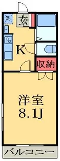 クレオール佐倉【1階】の間取り